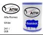 Preview: Alfa-Romeo, White, 241 / 008: 500ml Lackdose, von ATW Autoteile West.